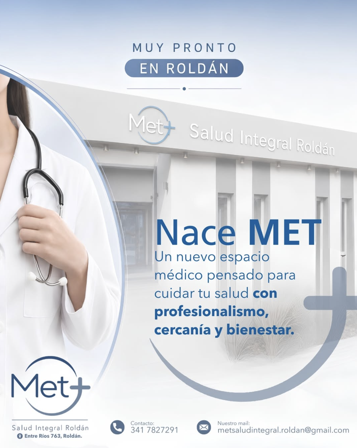MET · Salud Integral Roldán, en Entre Ríos 763, Roldán